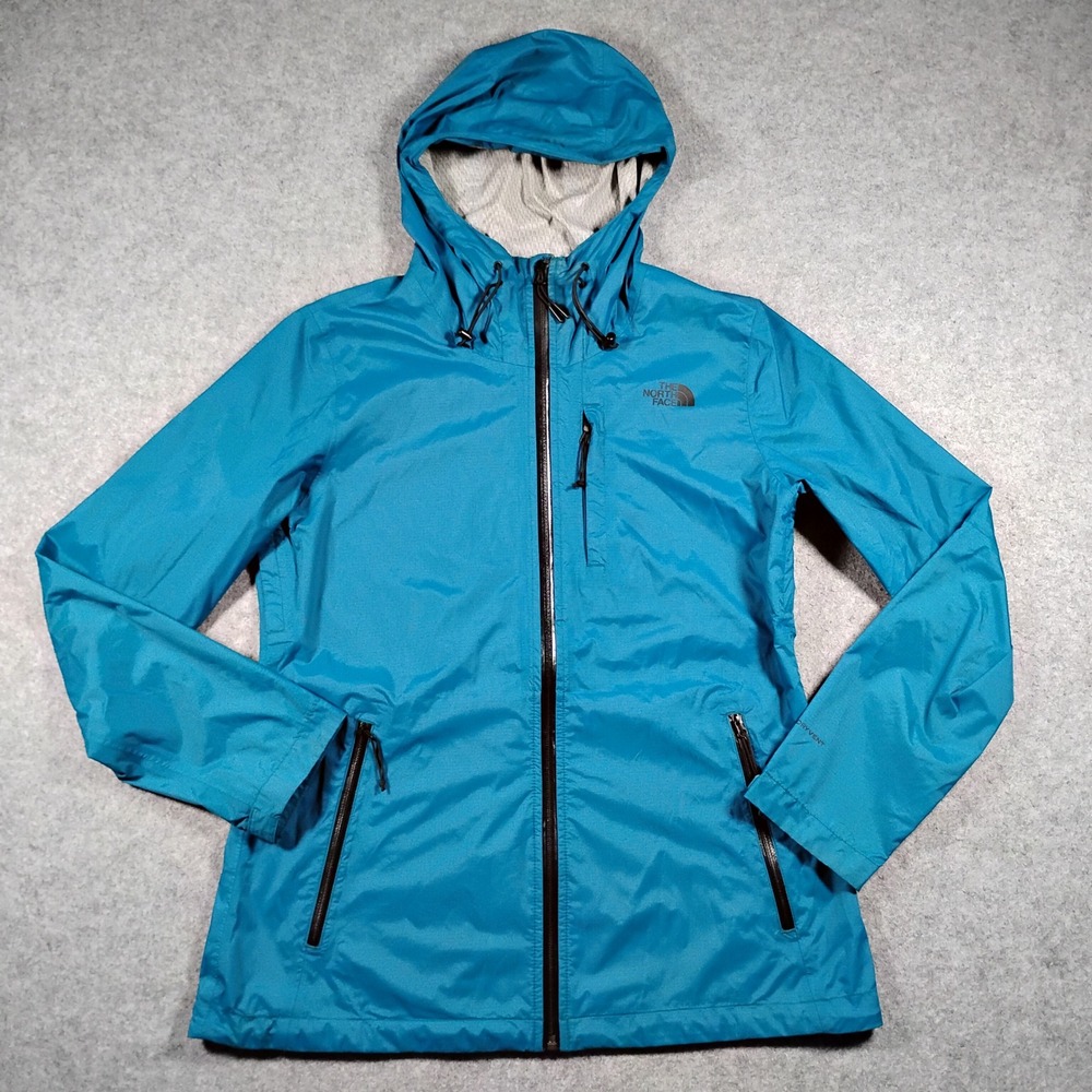 The North Face Alta Vista Jacket Women's M Rain Coat Hooded Dry Vent Waterproof